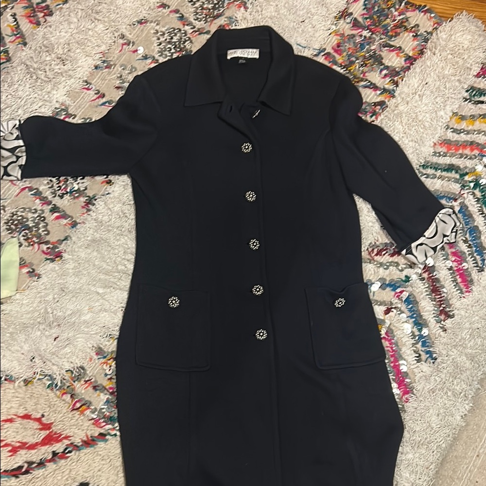 St John Collection Button Knit Jacket/Cardigan - image 1